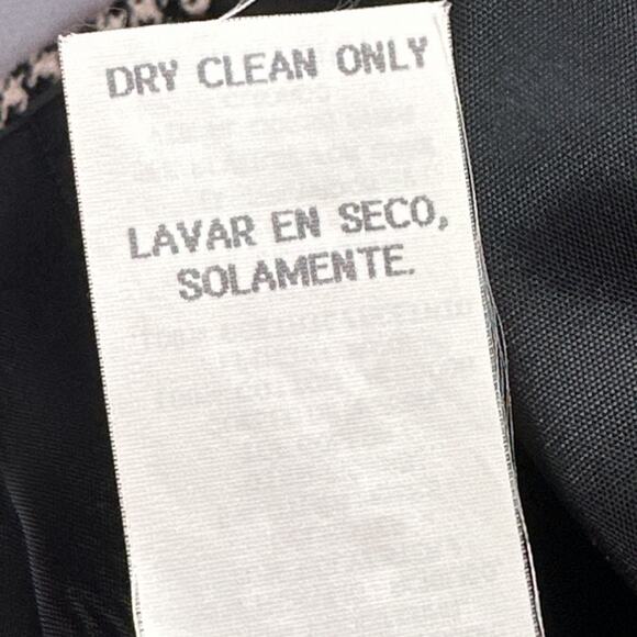 VTG Sag Harbor Blazer 10 Hounds Tooth Wool Blend Old Money Career Academia 90s - Picture 11 of 16